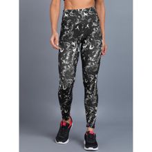 Rock Paper Scissors Gym Tights - Black