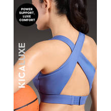 Kica Luxe Crostini Full Coverage And High-Impact Sports Bra For Gym
