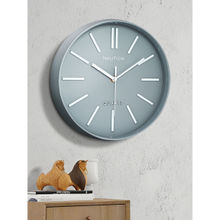 Nautica Modern Wall Clock for Latest Stylish Home Matt Rim Grey