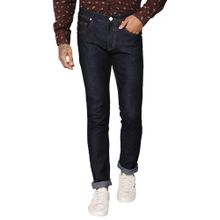 Cantabil Men Blue Solid Stretchable Jeans