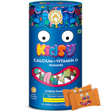 Mom & World Kidsy Calcium + Vitamin D Gummies For Kids - Mango Flavoured