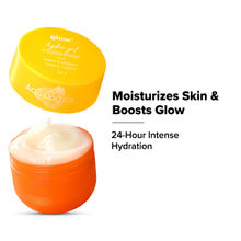 Aqualogica Glow+ Hydra Gel Moisturizer with Papaya & Vitamin C|24 Hour Intense Hydration