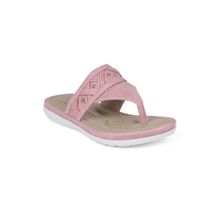 Bata Solid/plain Pink Sandals