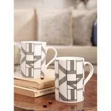 Twig & Twine Neotric Pack of 2 Lines Mugs