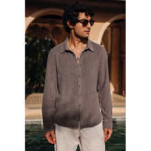 PRIMAL GRAY Grey Towel Terry Shirt