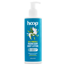 hoop Magnesium Daily Body Lotion Topical Magnesium Supplement For Recovery With Bamboo Oil
