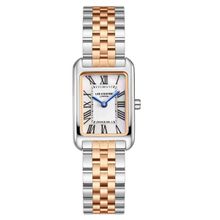 Lee Cooper Analog White Rectangle Dial Women's Watch (LC08135.520) (M)