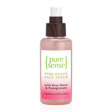 PureSense Pink Guava Face Toner with Rose Water for Soothing Skin - Makers Parachute Advansed