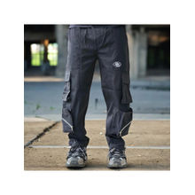 BOTABOCHI Men's Black Cargo Pant