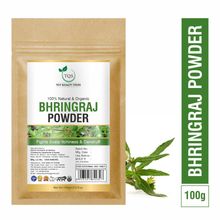 TQS 100% Organic Bhringraj Leaf Powder Deep Moisturize Scalp For Healthy Hair, Chemicals Free