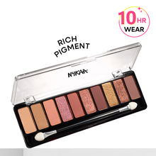Nykaa Cosmetics Eyes On Me! 10-in-1 Eyeshadow Palette