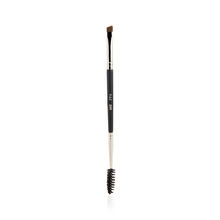 PAC Eyebrow Brush 099 -Angular Eyebrow Brush with Spoolie, Precise Tip for Filling & Sculpting Brows