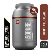 Isopure Low Carb Whey Protein Isolate Powder - Dutch Chocolate
