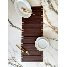 Mason Home Elm Foldable Table Runner - Dark Brown