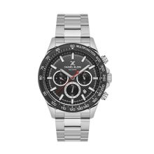 Daniel Klein Exclusive Men Black Dial Metallic Strap Watch - DK.1.13852-1 (M)