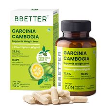 BBETTER Garcinia Cambogia For Weight Loss Supplement - Veg Capsules