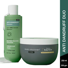 Bare Anatomy Scalp Scrub & Anti Dandruff Shampoo Duo