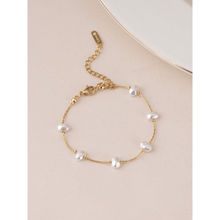 Palmonas White Classical Baroque Pearl Braclet