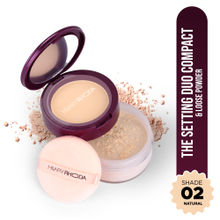 Hilary Rhoda The Setting Duo Matte Compact Powder