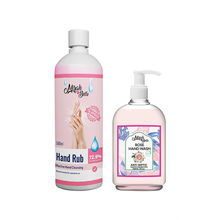 Mirah Belle Hand Rub and Rose Hand Wash Combo