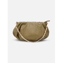 IRTH Weaves Of Delight Olive Clutch