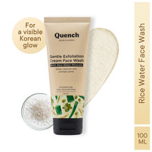 Quench Rice Water Gentle Exfoliation Cream Face Wash