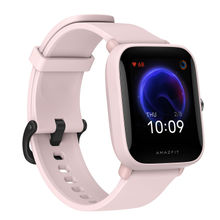 Amazfit BIP U Smartwatch, SpO2&Stress Monitor,HD Color Display,60 Sports Modes (Pink)