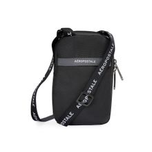 Aeropostale Foster Unisex Polyester Mobile Pouch Sling Bags - Black