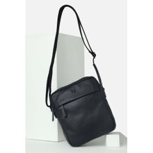 Allen Solly Men Casual Solid Navy Blue Sling Bag