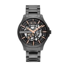 ARMANI EXCHANGE Men Black Dial Round Stainless Steel Watch - AX2458