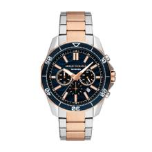 ARMANI EXCHANGE Men Blue Round Dial Analog Watch - AX1965 (S)
