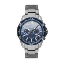 ARMANI EXCHANGE Men Blue Dial Round Analog Watch - AX1967 (M)