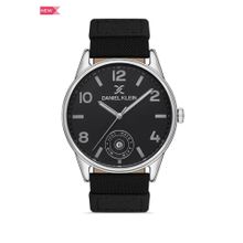 Daniel Klein Premium Men Gun Black - Matt Dial with Real Index Analogue Watch - DK.1.13380-1