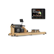 Flexnest® Flexrower Plus Bluetooth Enabled Water Rower Rowing Machine for Home Trainers