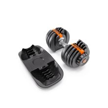 Flexnest Adjustable Dumbbells Designed-in-Germany, Home Workout, Gym Exercise, 05-40kg (1 Piece)