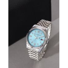 French Connection Men Lumine Light Blue Dial Analog Watch FCP41SM (M)