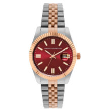 French Connection Men Burgundy Dial Analogue Watch - FCP41RTM-M (M)
