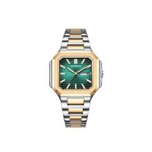 Giordano Men formal Stylish Green Dial Square Analog Watch - GZ-50140 (M)