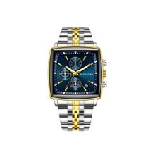 Giordano Men Multi Function Blue Dial Square Analog Watch - GZ-50138 (M)