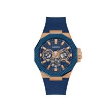 Guess Indy Blue Round Dial Analog Men Watch - Gw0853G3 (M)