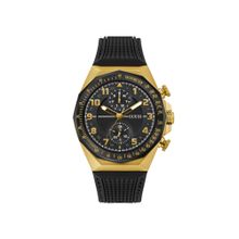 Guess D1 Black Round Dial Analog Men Watch - Gw0902G1 (M)