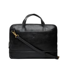Hidesign Black Mens Laptop Bags