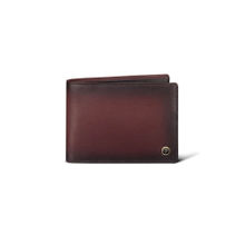 Lapis Bard Ducorium Bi Fold Evening Wallet With Additional Sleeve - Burgundy