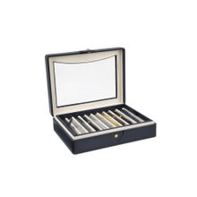Lapis Bard Ducorium Hemingway Pen Chest (10 Pen) - Navy