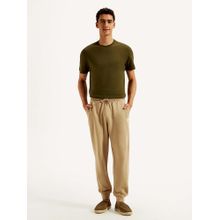 Levi's Beige Solid Joggers