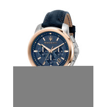 Maserati Successo Chronograph Date Analog Dial Blue Color Men Watch-R8871621015