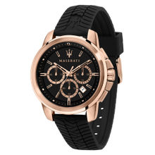 Successo Chronograph Date Analog Dial Color Black Men's Watch - R8871621012
