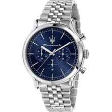 Maserati Classic Small Seconds Analog Dial Color Blue Men's Watch - R8873618024