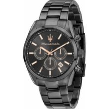 Maserati Classic Chronograph-Date-Analog Dial Color Black Men's Watch - R8853151001