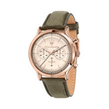 Maserati Classic Chronograph Small Seconds Analog Dial Color Beige Watches for Men - R8871633007 (M)